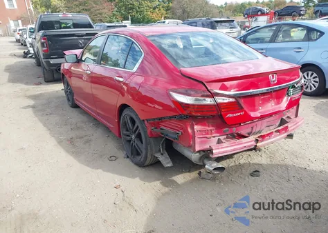 2016 Honda Accord Sport из США, поврежденный, VIN 1HGCR2F5XGA096808